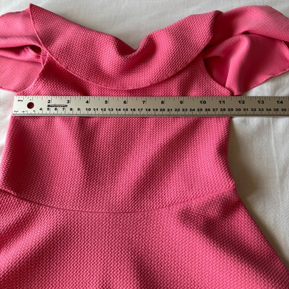 Emerald Sundae Girls Textured Sleeveless Dress Pink 10 Wedding Guest Sunday - Picture 7 of 12